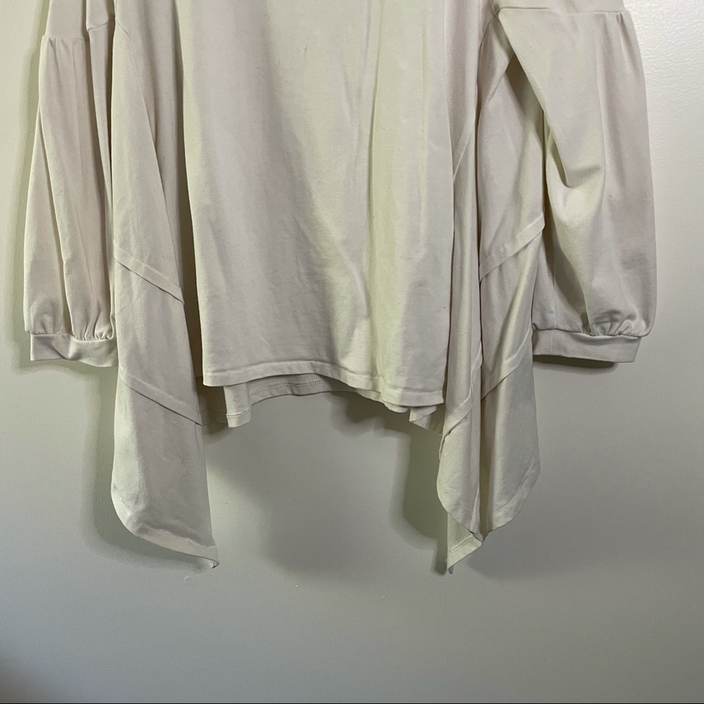 Anthropologie Lili's Closet Sophia Tiered Knit Top View 4